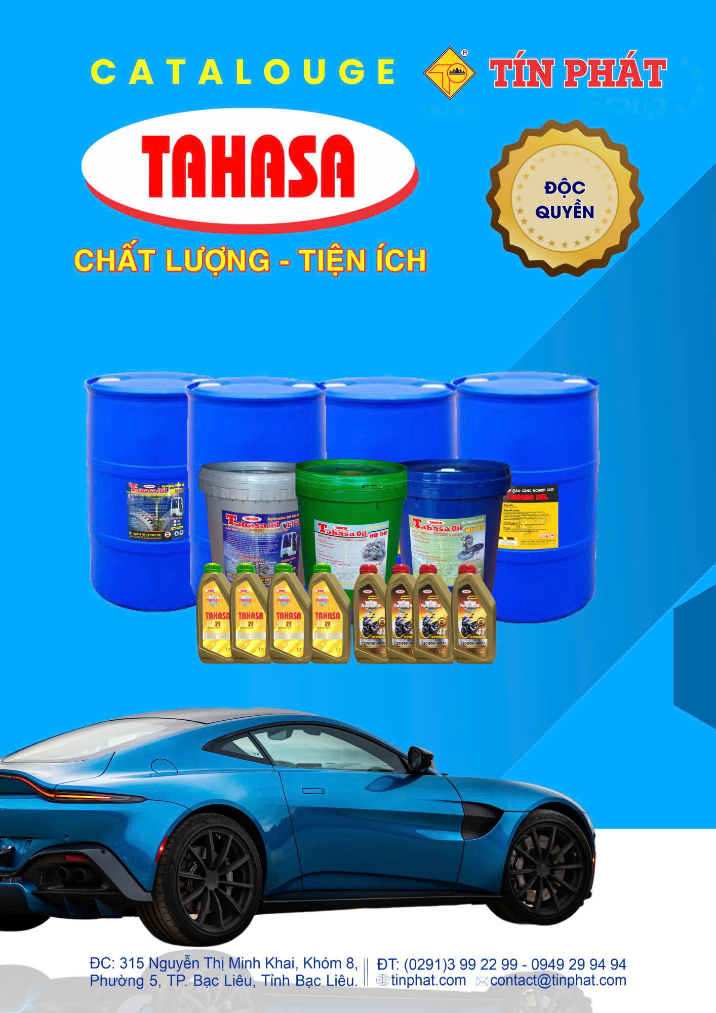 Trang 01 - Bìa Catalogue TAHASA